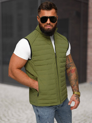 Veste sans manches homme vert OZONEE JS/31M5062/136