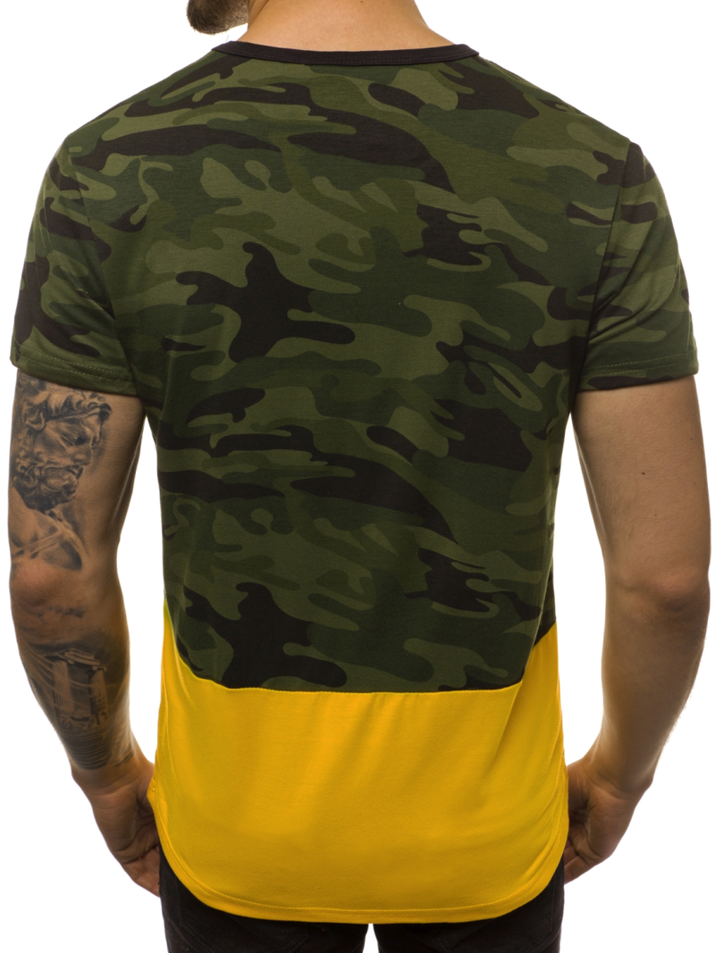 T-Shirt Homme Vert OZONEE JS/SS10978