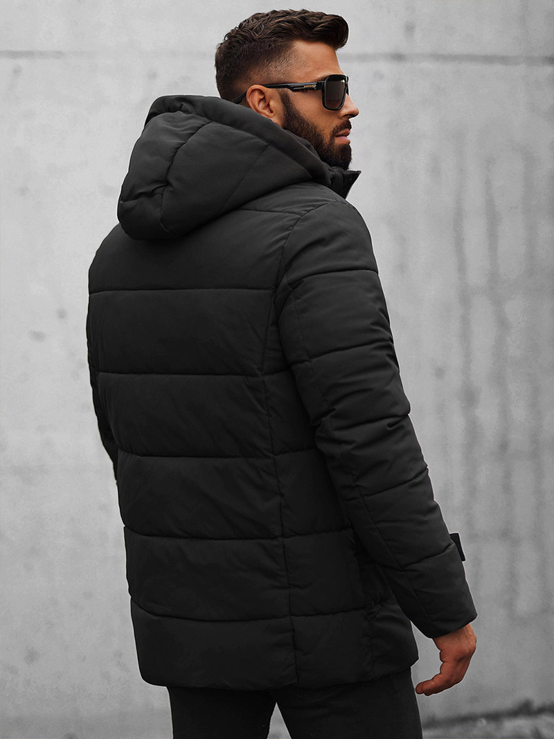 Veste D'hiver Noir OZONEE JS/22M58/392