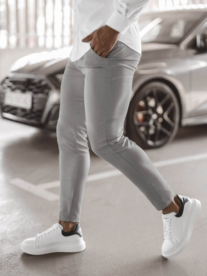 Pantalon Chino Homme Gris OZONEE O/P4049Z