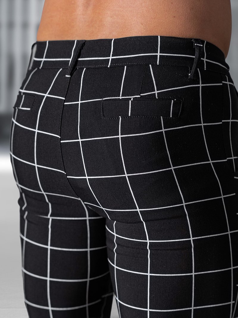 Pantalon Chino Homme Noir OZONEE O/P4009Z