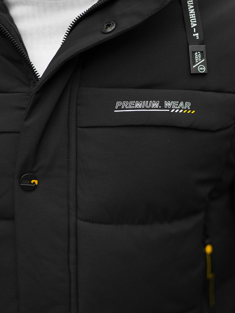 Veste D'hiver Noir OZONEE JS/22M58/392