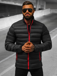 Veste Homme Noir/2 OZONEE JB/JP1111