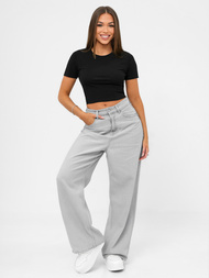 T-shirt femme noir OZONEE JS/R62564/1