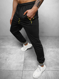 Pantalon de survêtement Homme noir OZONEE JS/68K10332