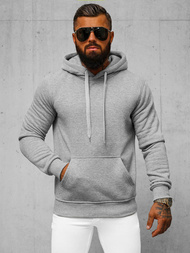 Sweatshirt Homme Gris OZONEE JS/2009Z