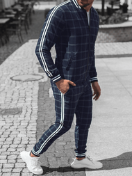 Ensemble homme - veste et pantalon chino Bleu foncé OZONEE O/5558/21