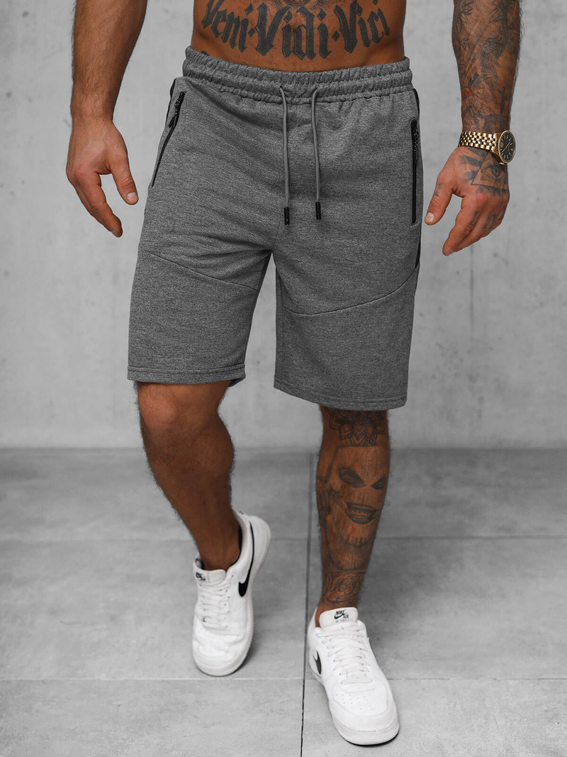 Short Homme Gris Foncé OZONEE JS/8K1500/5