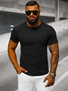 T-shirt Homme Noir OZONEE JS/712005Z