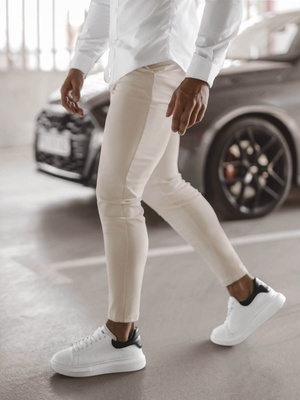 Pantalon Chino Homme Beige OZONEE O/P4049Z