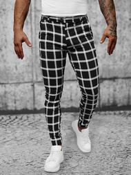 Pantalon Chino Homme Noir OZONEE O/P4029