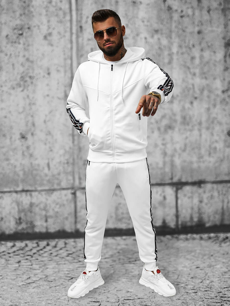 Survêtement Homme Blanc OZONEE O/3A167