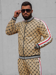 Survêtement Homme Beige et Noir OZONEE O/12136