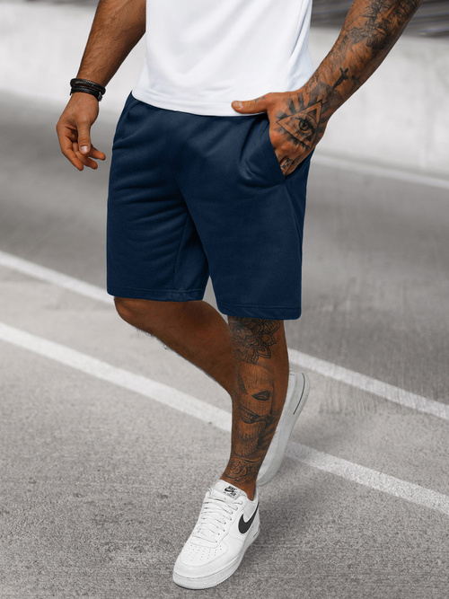 Short Homme Bleu Foncé OZONEE JS/8K100/25Z