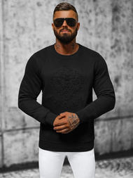 Sweatshirt Homme Noir OZONEE NB/MF2010
