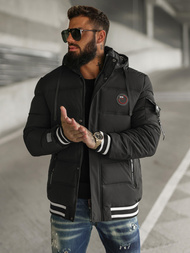 Veste homme noir OZONEE JS/57M7501/392Z