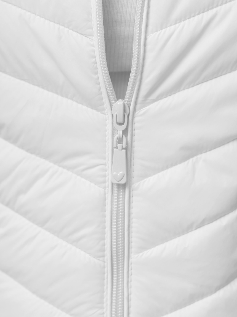 Gilet femme blanc OZONEE JS/16M9255/281
