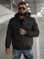Veste D'hiver Noir OZONEE JS/31M5031/392Z