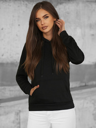 Sweat femme Noir OZONEE JS/W02Z