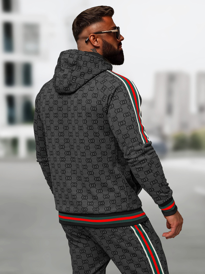 Survêtement Homme Noir OZONEE O/FF5111AB