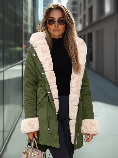 Veste Femme Vert OZONEE JS/M763/136Z