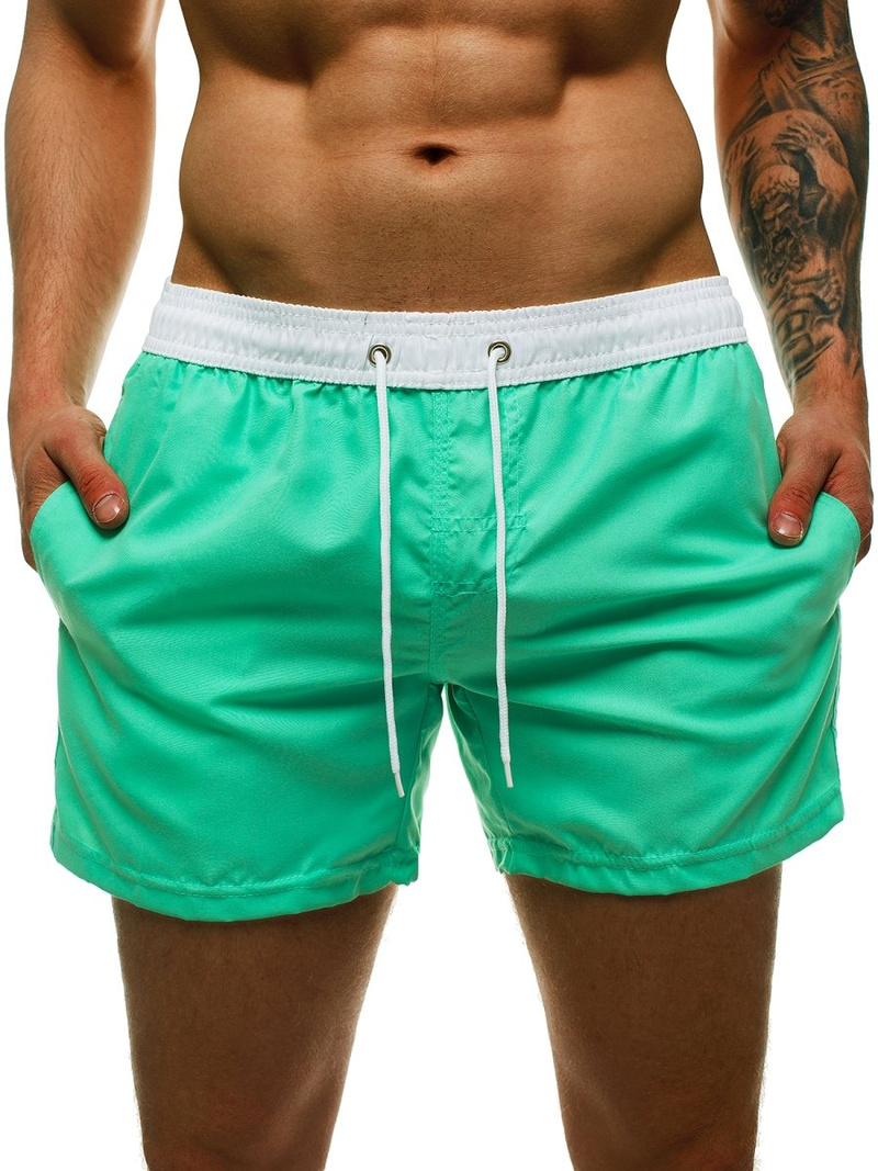 Short de bain Homme Menthe OZONEE ST004-9