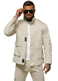 Veste Homme Beige OZONEE O/G3035