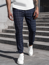 Pantalon chino Homme bleu foncé OZONEE DJ/2275/22Z