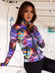 Ensemble de survêtement trois-pièces femme Coloré OZONEE O/MS09Z