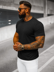 T-shirt Homme Noir OZONEE JS/712005Z