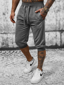 Short Homme Gris Foncé OZONEE JS/XW07/5Z