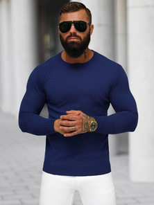 Pullover Homme Bleu Foncé OZONEE NB/MMB602/5Z