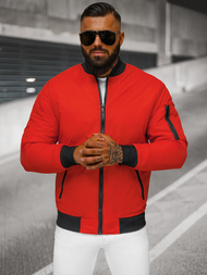 Veste Homme Rouge OZONEE JS/AK95Z