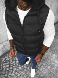 Veste sans manches Homme noir OZONEE N/7126
