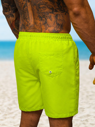 Short de Bain Homme Jaune-Néon OZONEE O/MTK4454