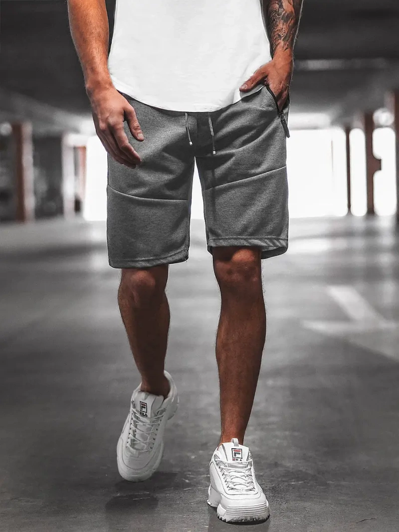 Short Homme Gris Foncé OZONEE O/WW20013/3