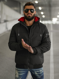 Veste homme noir OZONEE JS/31M5003Z