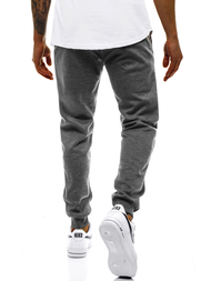 Pantalon de survêtement Homme Gris foncé OZONEE JS/JZ11001