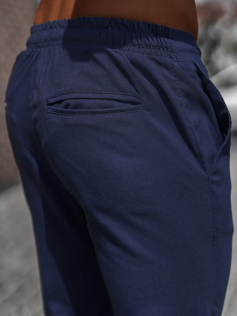 Pantalon Chino Homme Bleu foncé OZONEE DJ/5539Z