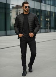 Veste Homme Noir OZONEE JS/MY02Z