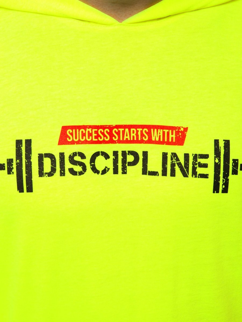 T-Shirt Homme Jaune-néon OZONEE MACH/M1211