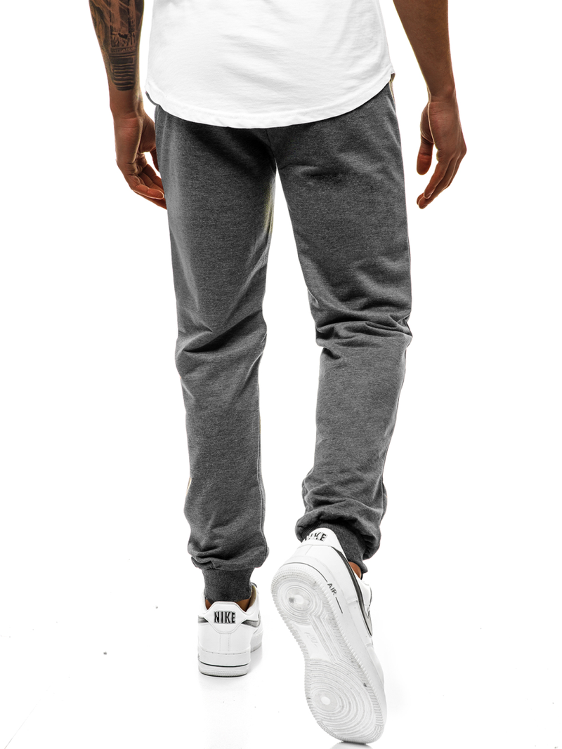 Pantalon de survêtement Homme Gris foncé JS/XW032S