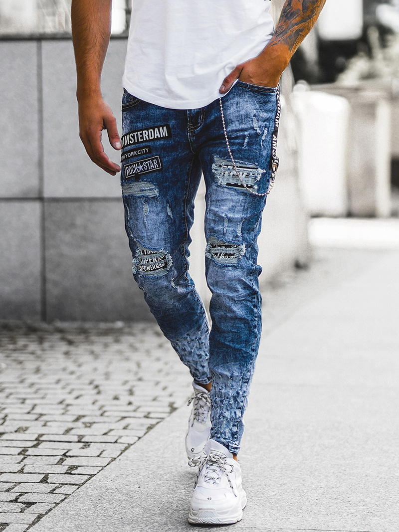 Jean Homme Bleu OZONEE O/E7752B