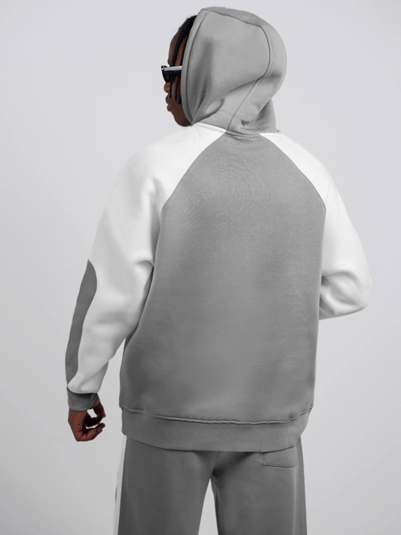 Sweatshirt à capuche gris OZONEE O/SWE23037Z