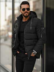 Veste homme noir OZONEE JS/57M7502/392Z