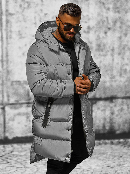 Veste Homme Gris OZONEE O/M799