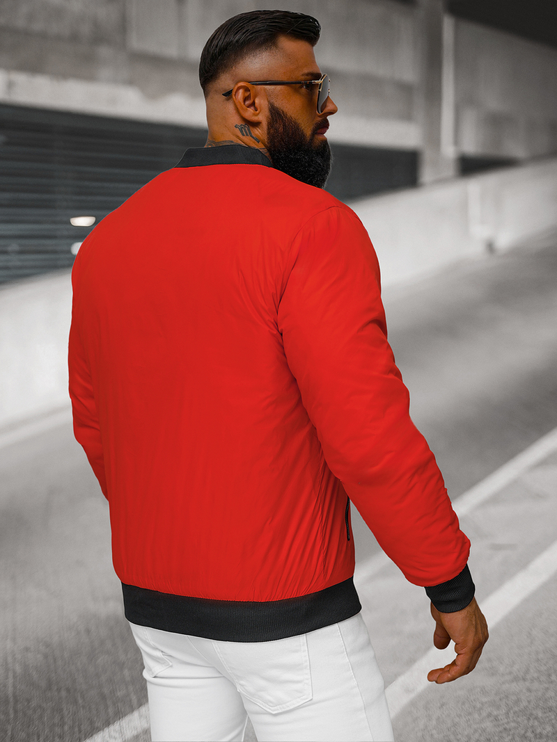 Veste Homme Rouge OZONEE JS/AK95Z