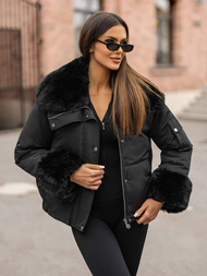 Veste Femme Noir OZONEE O/H833