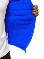 Veste sans manches Homme Bleu OZONEE JS/LY32