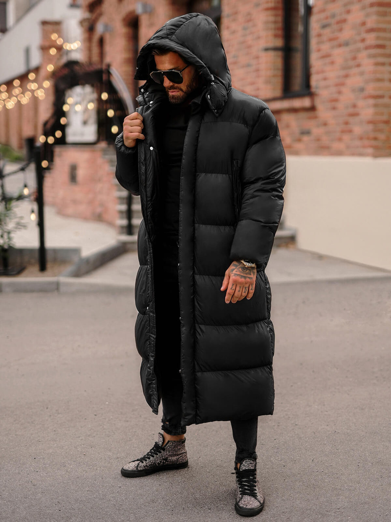 Veste Homme Noir OZONEE O/M3202Z